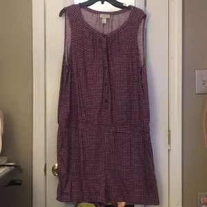 LOFT Purple Romper